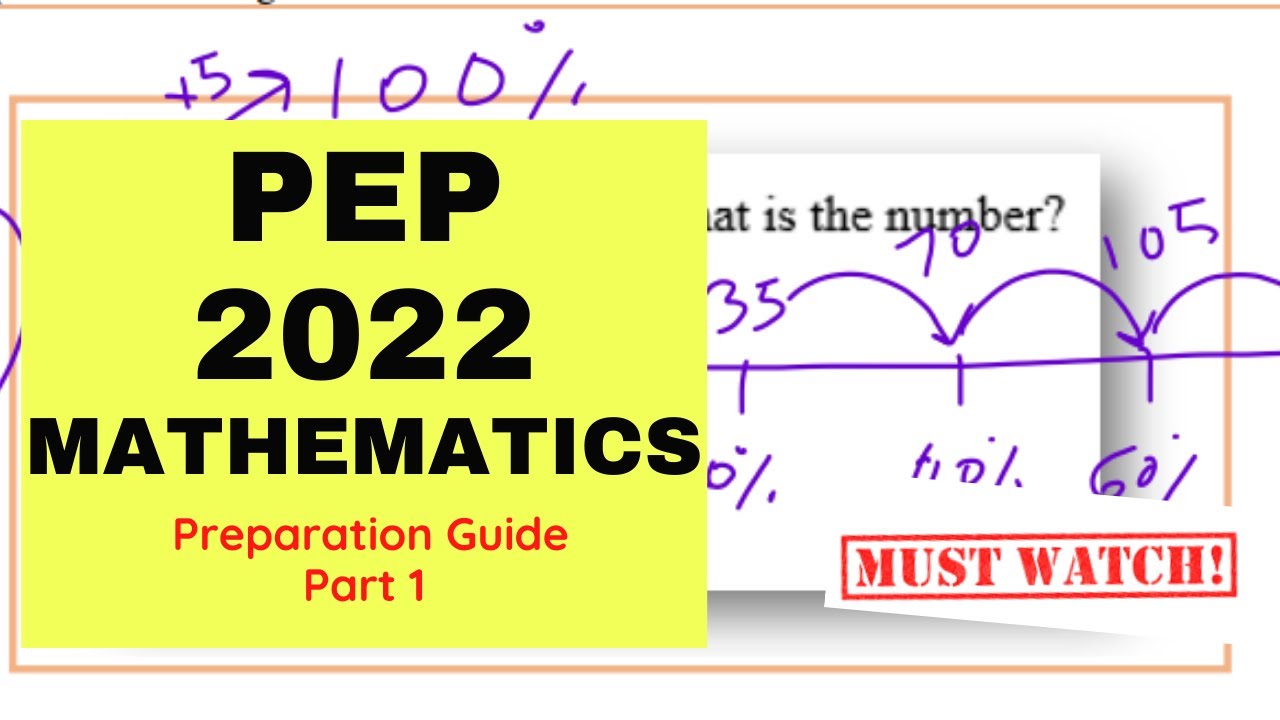 PEP 2022 Mathematics Preparation Guide