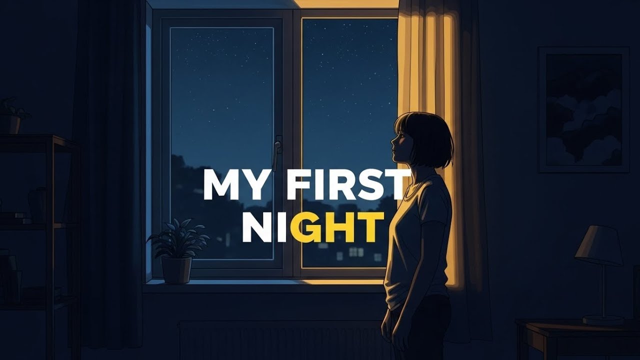 Learn English with Stories ⭐ My First Night | Easy English Story for Beginners (A1–A2)