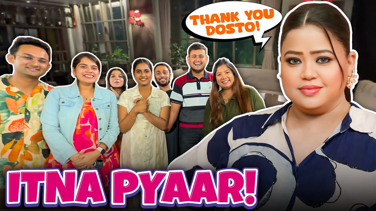 Itna Pyaar Ki Mai Emotional Hogyi 🥰 | Bharti Singh | Harssh Limbachiyaa | Golla