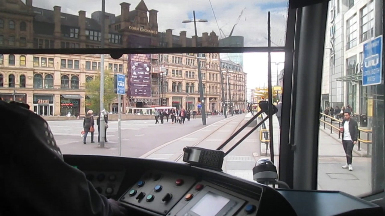 Metrolink Driver's Eye View - Deansgate-Castlefield to Victoria - Second City Crossing