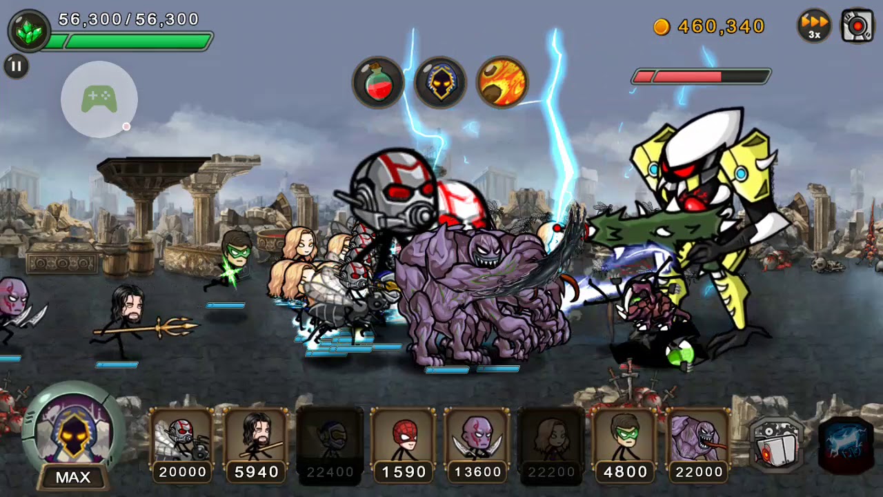 HERO WARS: Super Stickman Defense PVP, Best mobile strategy game in Nov. 2020.