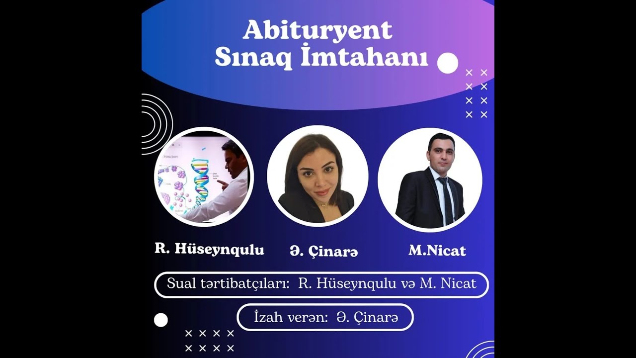 Abituryent Sinaq 2024 (Biologiya)