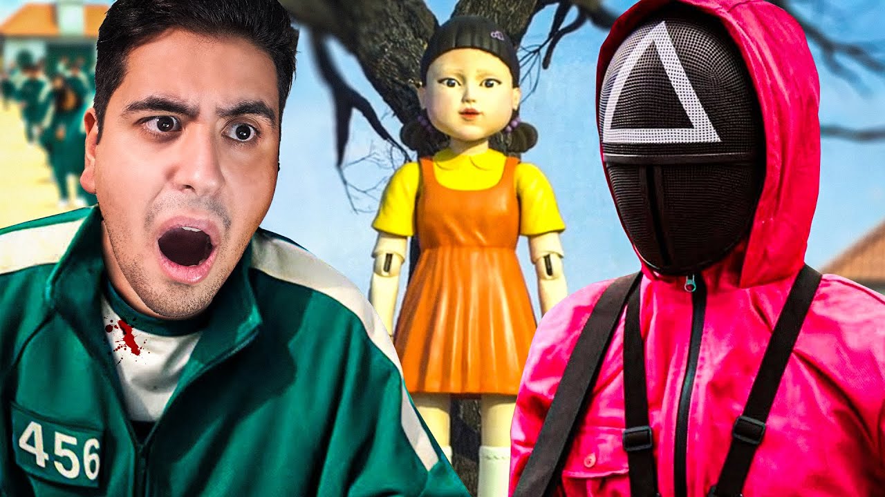 تجربه ترسناک شرکت در بازی مرکب ⛔😱 SQUID GAME (Video Game)