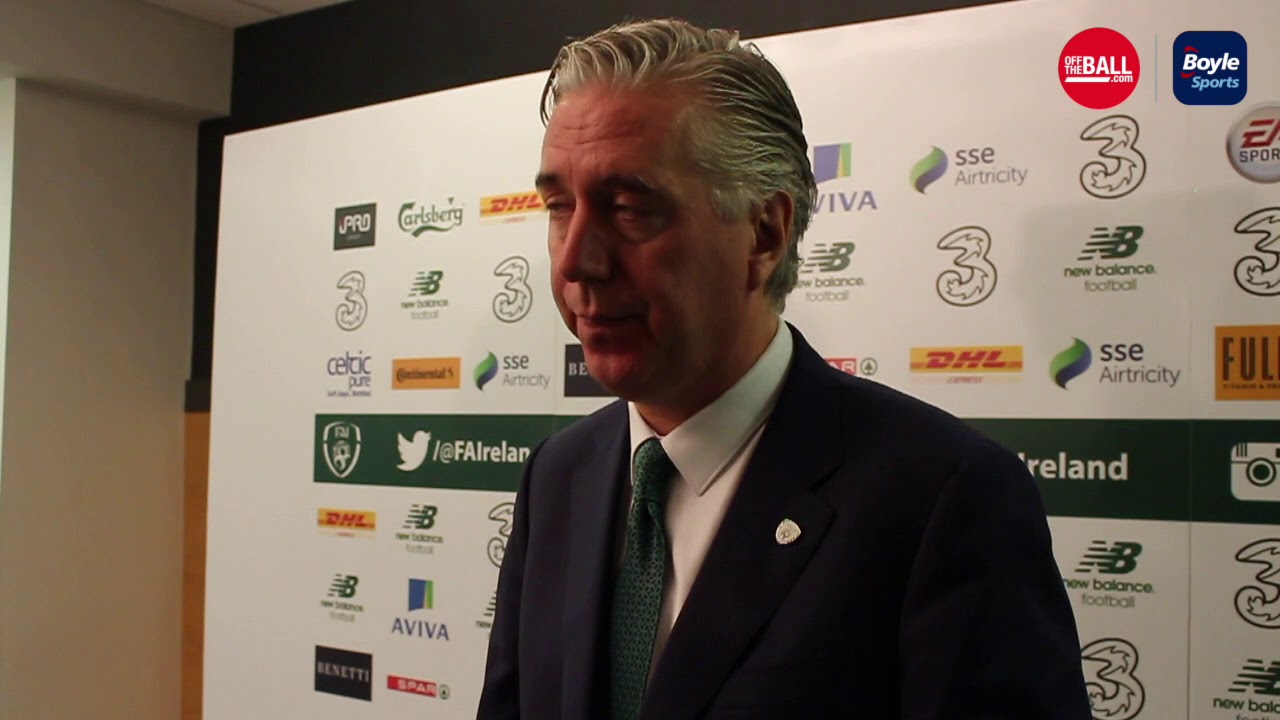 Delaney on Ireland's 'poor' football and how Mick and Kenny will work