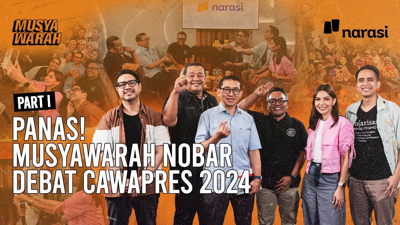 [LIVE] Part 1 Nobar Debat Cawapres 2024 | Musyawarah