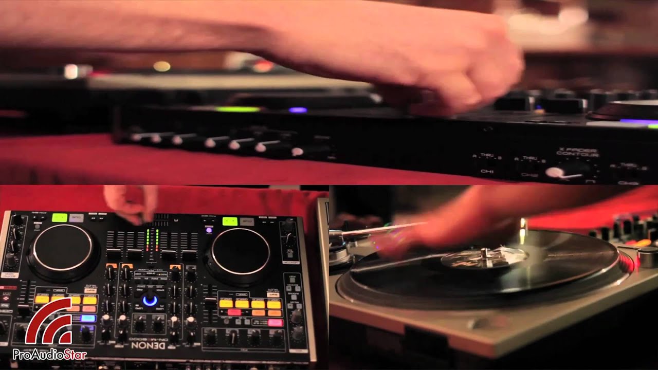 Denon DN-MC6000 | DJ Anubus Routine w/ Turntable | ProAudioStar.com