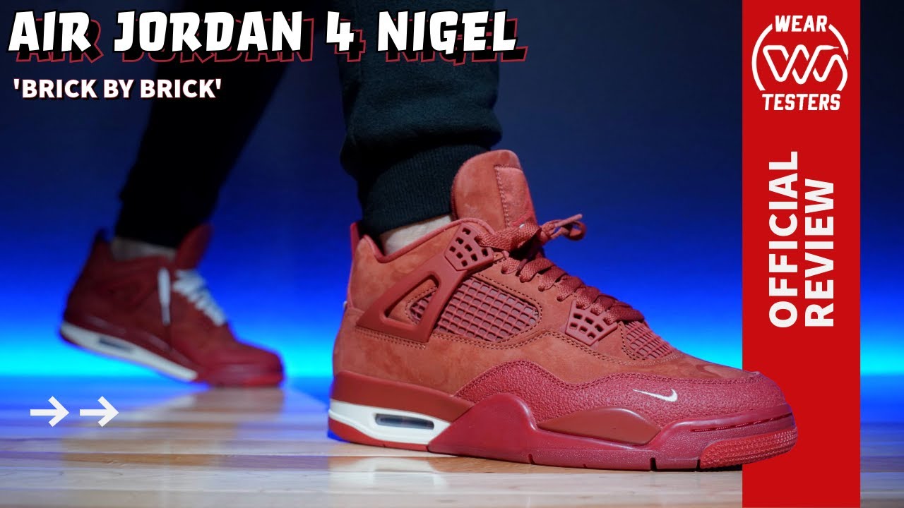 Air Jordan 4 Nigel Brick By Brick