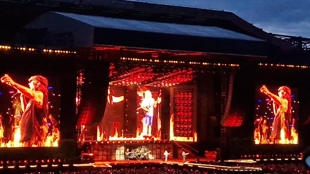 AC/DC Highway to Hell live Murrayfield 21-8-25