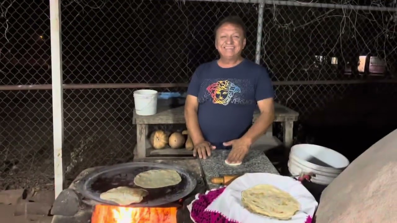 Hice unas ricas tortillas de harina para la cena 🍽️ 