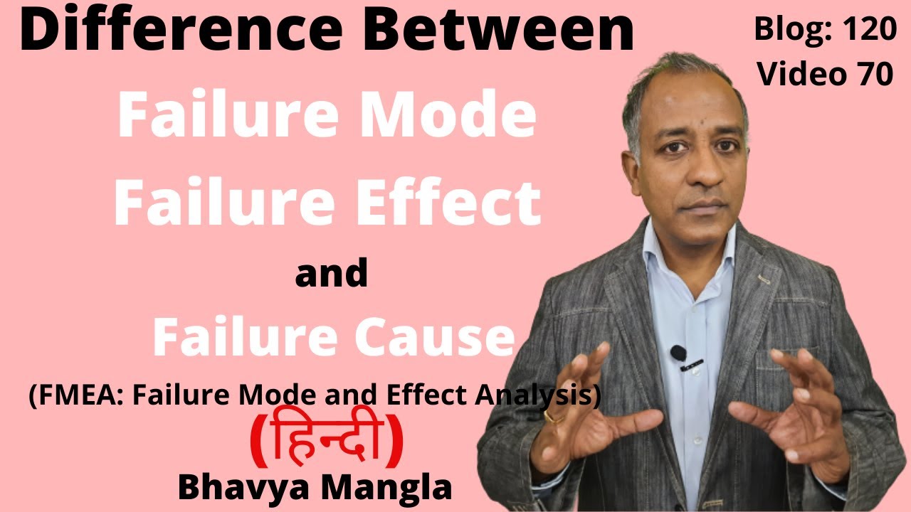 Difference between Failure Mode, Cause, Effect (FMEA) | IATF 16949 | HINDI | Bhavya Mangla