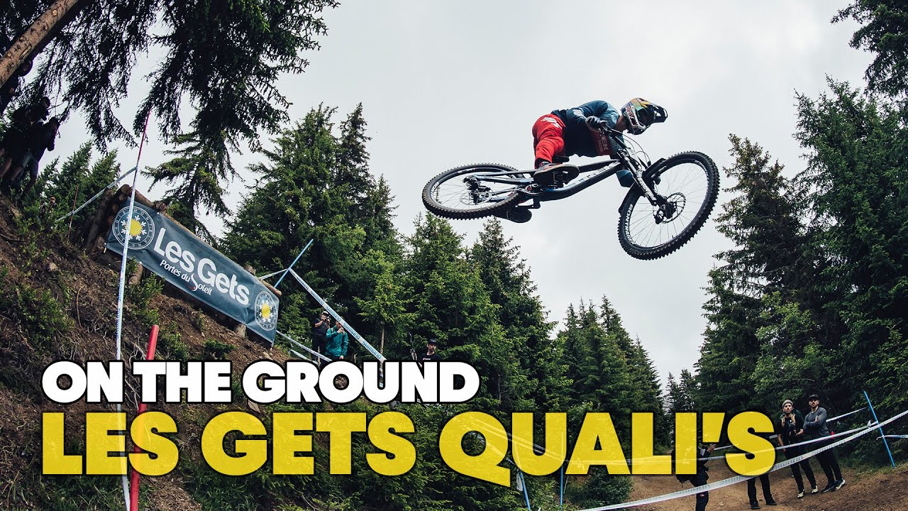 Here's what went down in Les Gets DH Qualifications | UCI MTB World Cup 2021