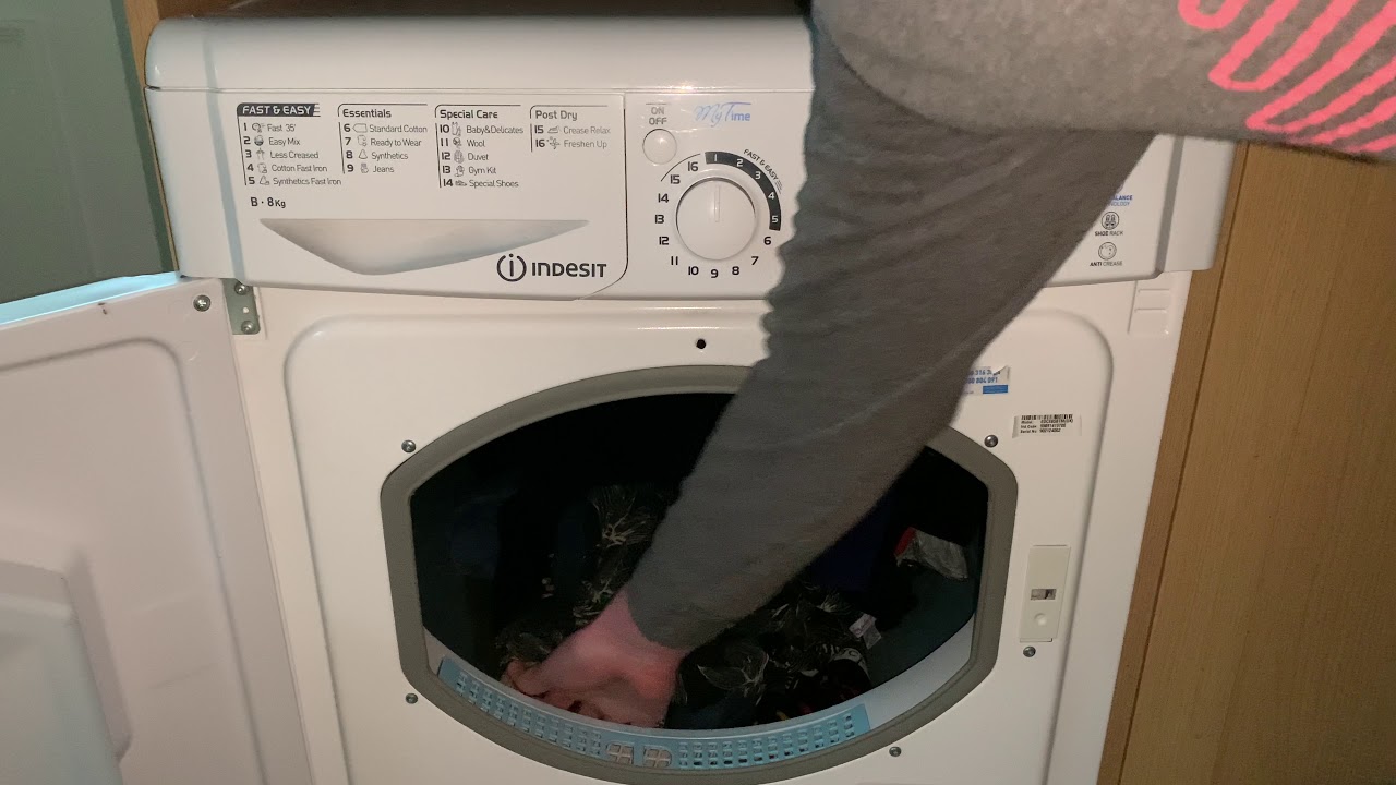 Indesit My Time EDCE85BTM Condenser Tumble Dryer - Standard Cotton