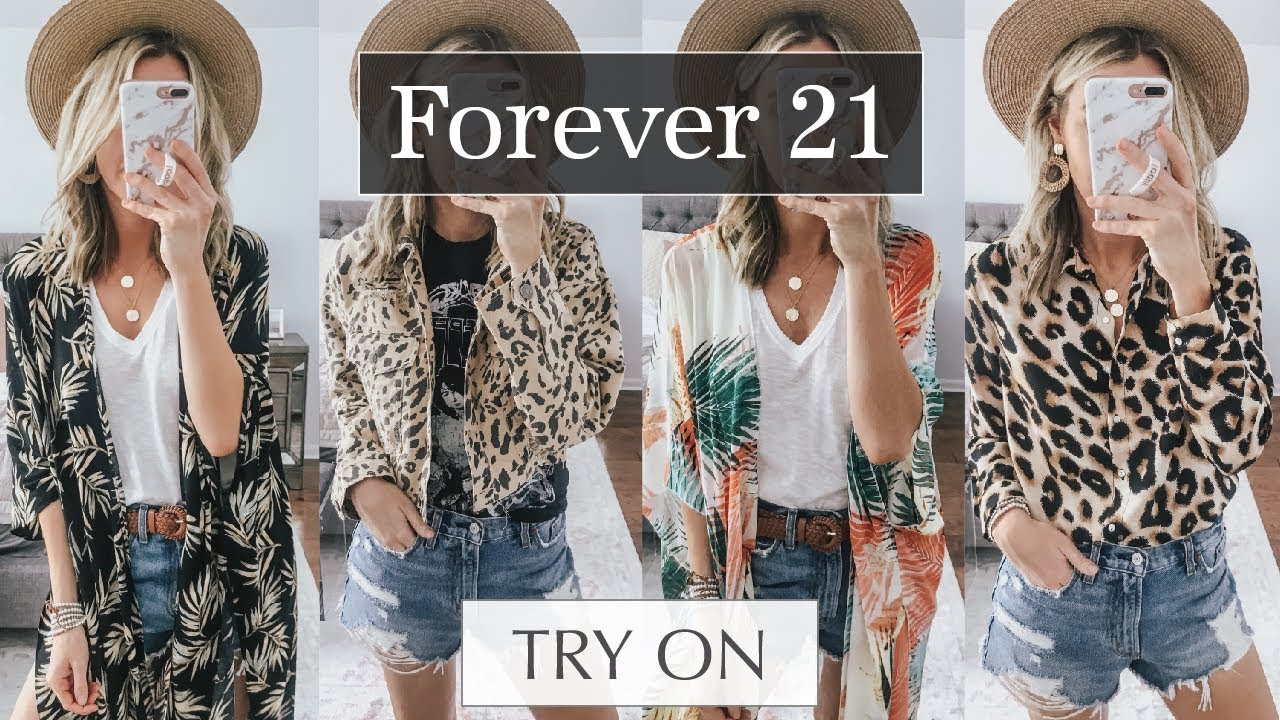 Huge Spring Forever 21 Try On Haul | Lee Benjamin