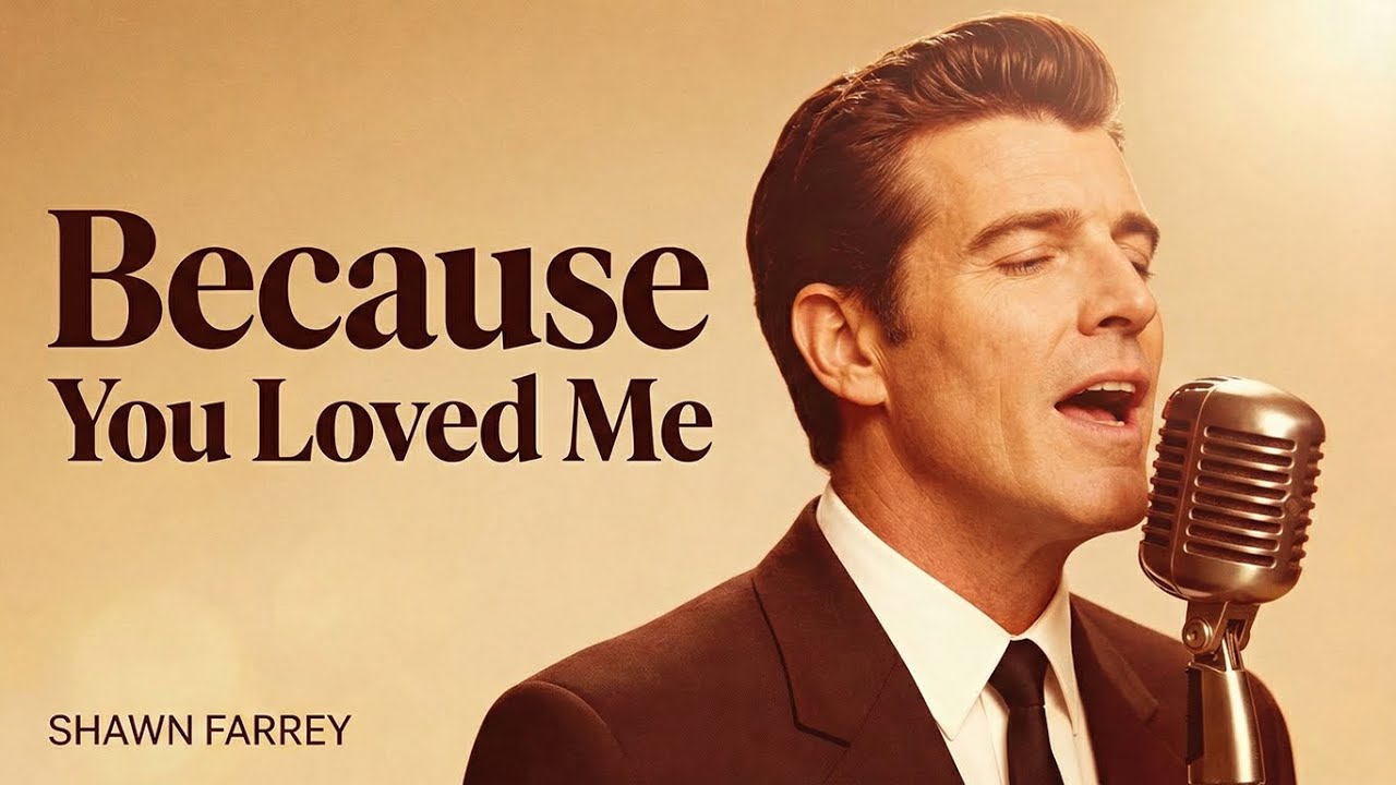 Because You Loved Me - Shawn Farrey  (Official Audio) | A Tribute to First Love (Classic Pop)