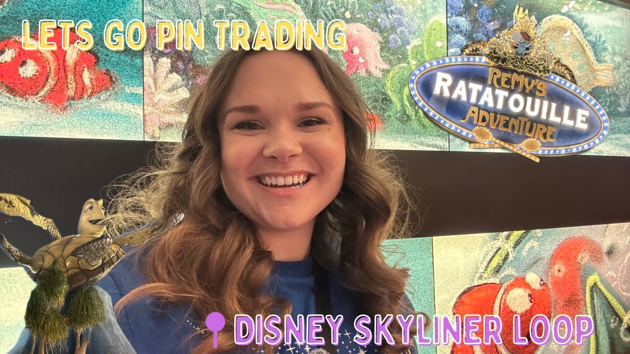 Let's Go Pin Trading Disney Skyline Loop| New Merchandise, Single Rider Lines & More!