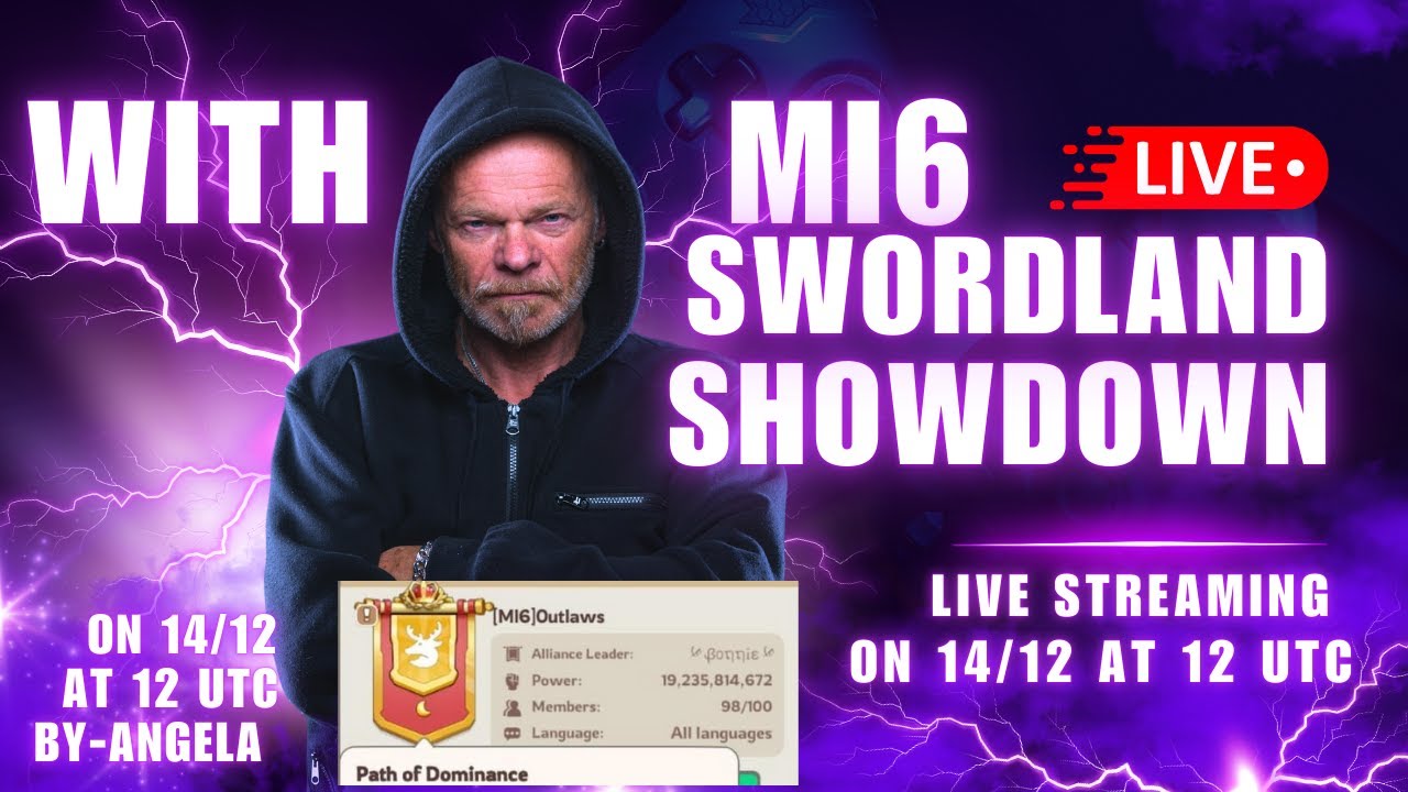 swordland showdown event with MI6 at 14/12 12 UTC
