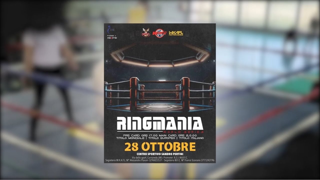 7 match MainCard Ezzadine Ben vs Anelli Dejan RINGMANIA WBFC 2023