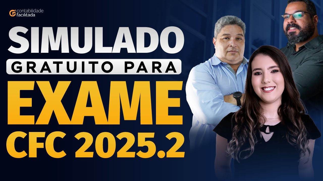 SIMULADO GRATUITO PARA O EXAME CFC 2025.2 | HORA DE PRATICAR