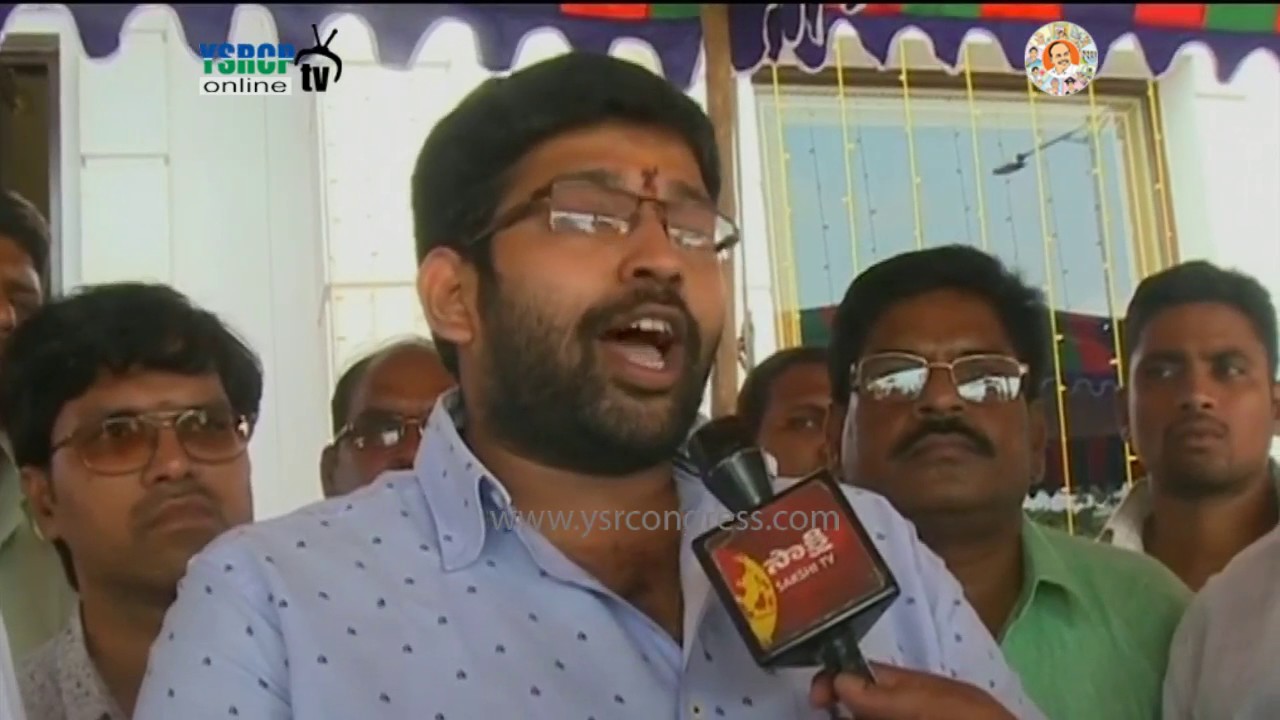 Eluru :YSRCP Youth Wing President Jakkampudi Raja Slams Chandrababu on Kapu Movement - 26th Jul 2017