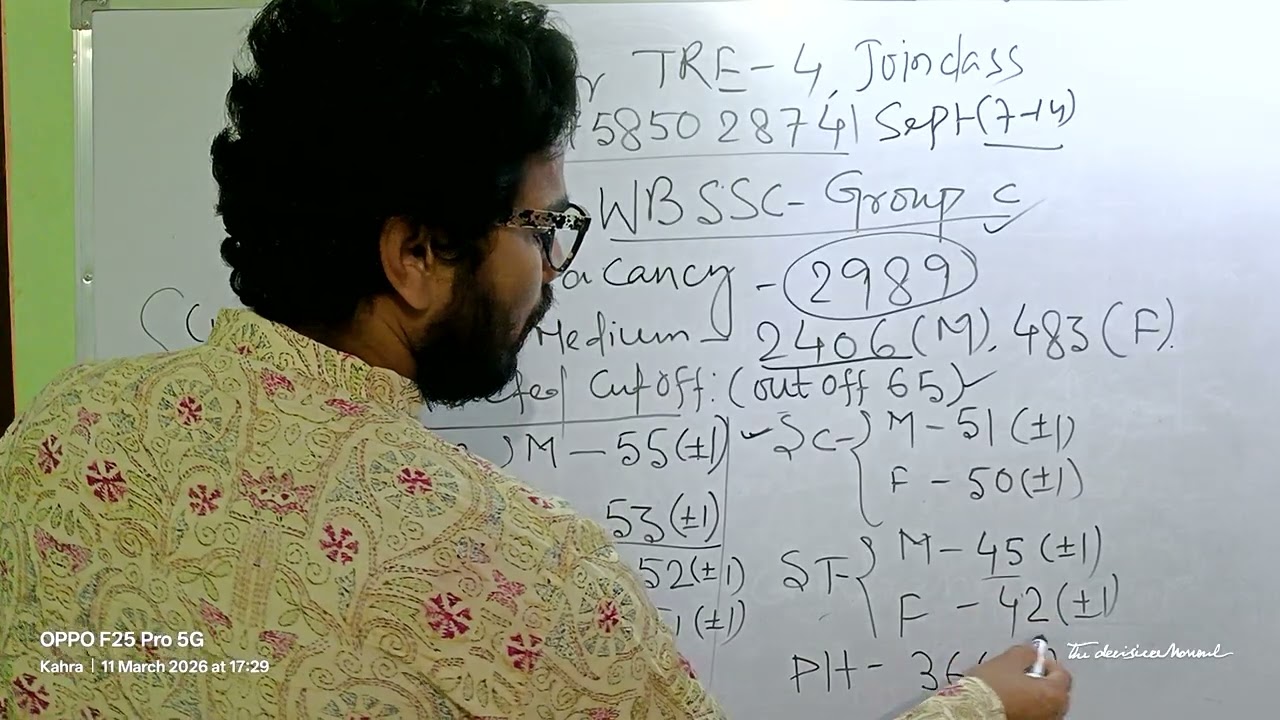 WBSSC Group C cutoff, answer key, result সব কিছু একটা ভিডিওতে দেখে নাও 