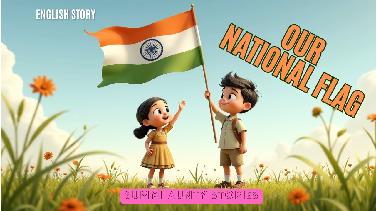 Our National Flag || Summi Aunty Stories || Shishya Creations ||