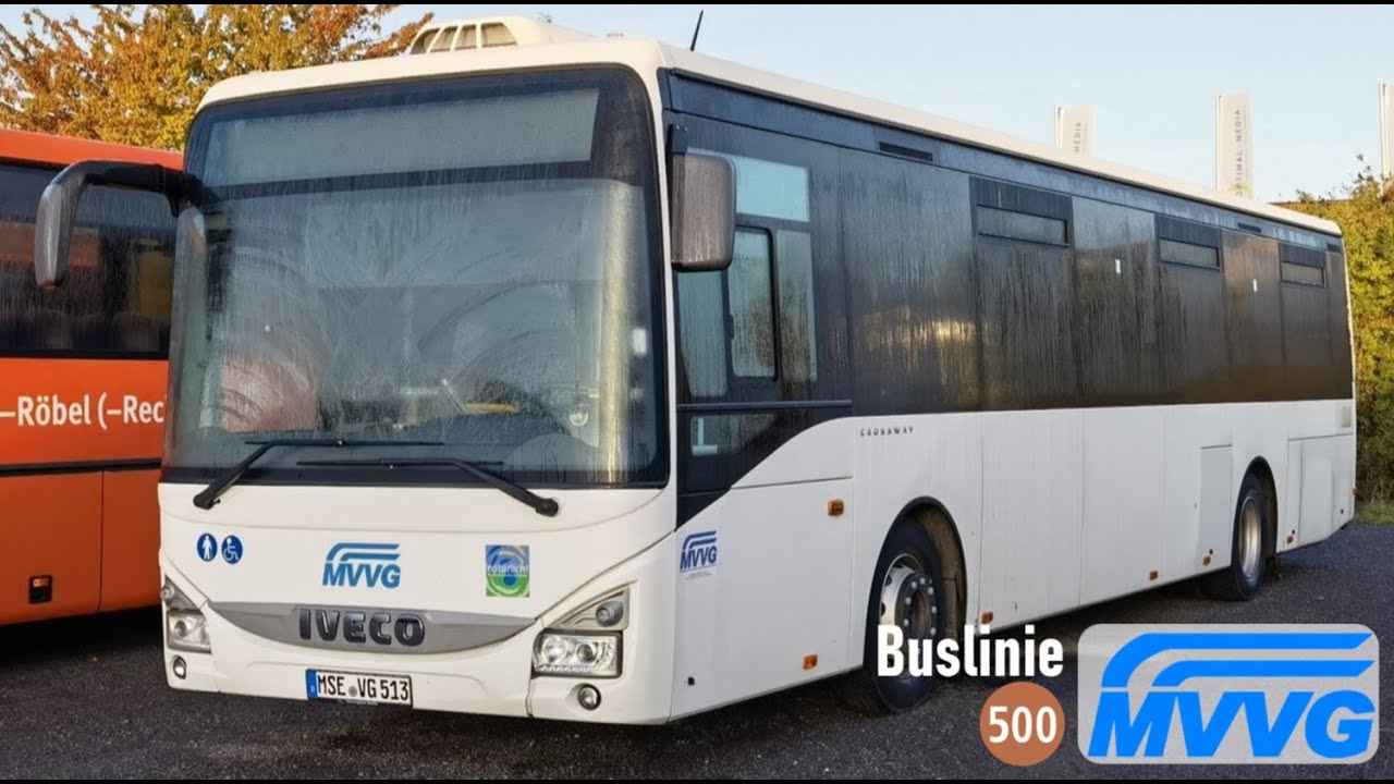 MVVG | Mitfahrt Bus 500: Neubrandenburg ZOB - Friedland Markt | IVECO Crossway LE Line 12M