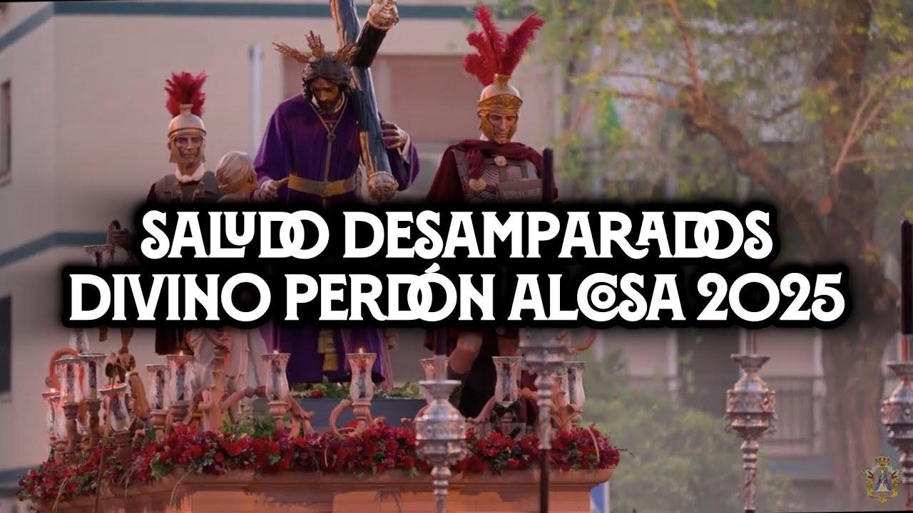 [4K] DIVINO PERDÓN PARQUE ALCOSA SALUDO A LOS DESAMPARADOS 2025 | Virgen de los Reyes | Desde Triana