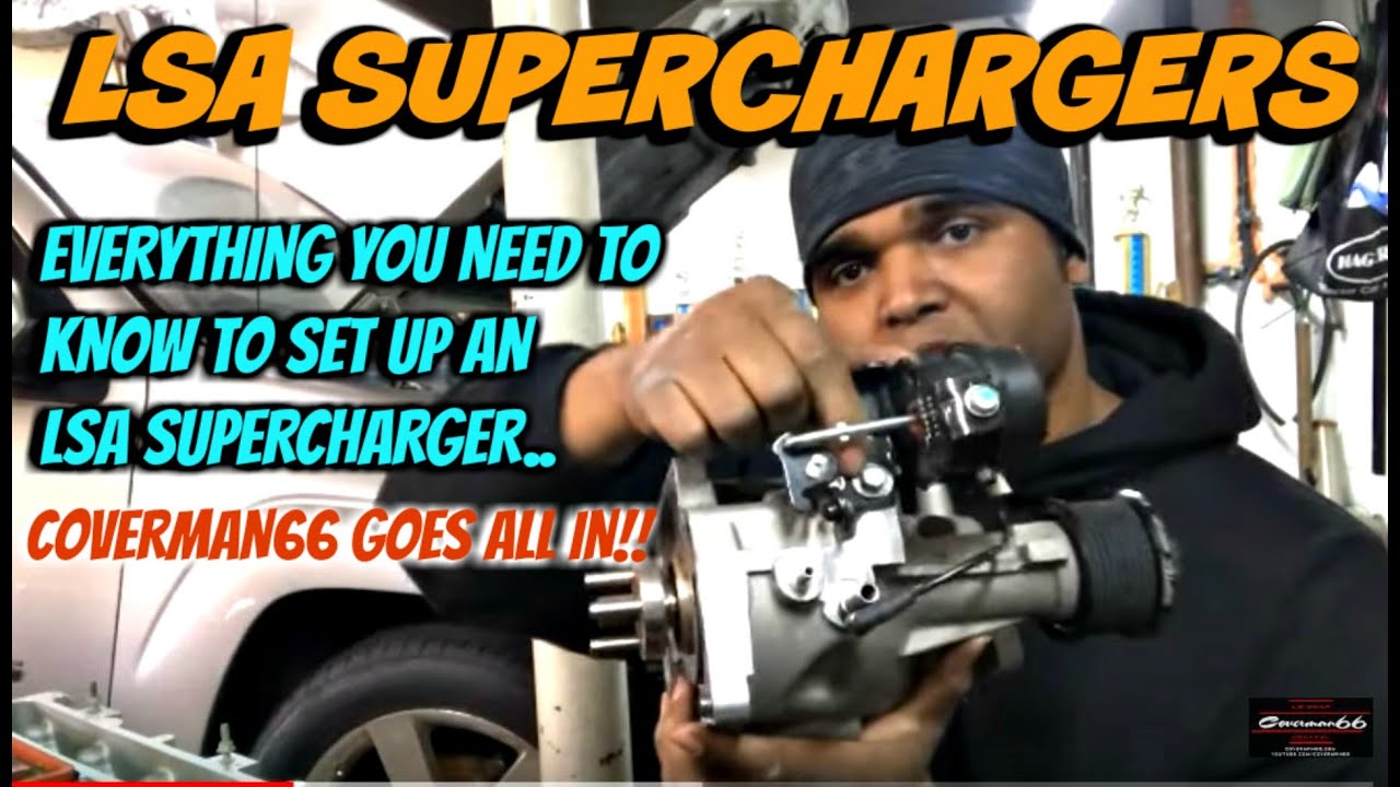 How To: Set up an LSA Supercharger (Butterfly Adjustment, Vacuum Block Off and More.)