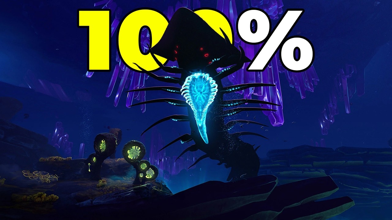 Gua Bermain 100% di Subnautica: Below Zero