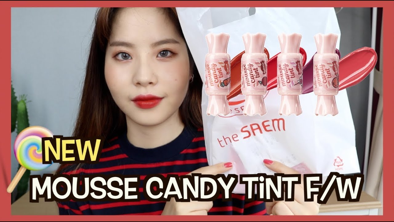 더샘 무스캔디틴트🍭 F/W 신상컬러 구매리뷰(+비교발색) :: 채소(CHAESO)