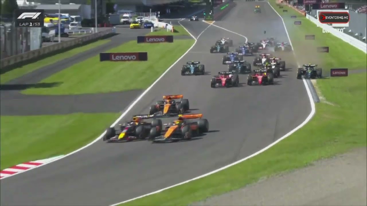 Salida Gran Premio de Japón 2023 F1