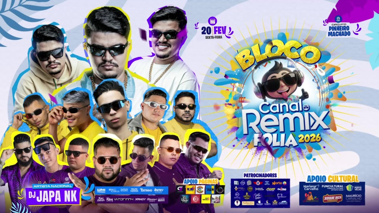 CD BLOCO CANAL REMIX FOLIA 2026 (OUÇA AGORA) #noiadance #carnaval2026 #carnaval #funk