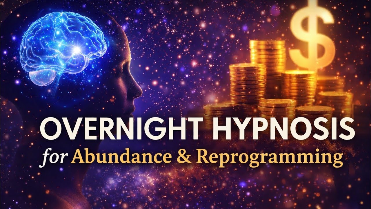 Overnight Hypnosis for Abundance & Reprogramming | Deep Sleep Conditioning While You Rest