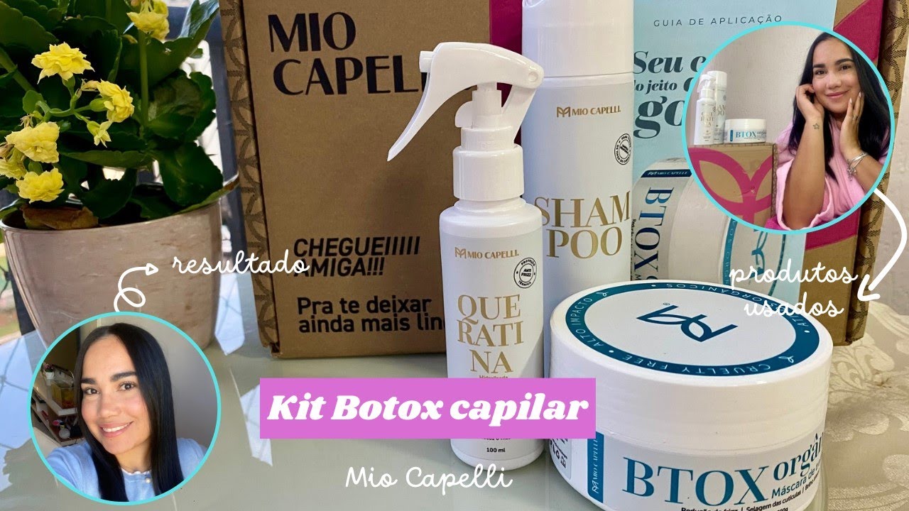 Kit Botox orgânico - Mio Capelli