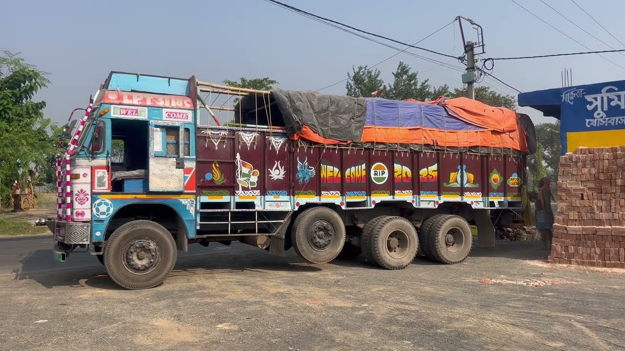 How to Unload Cement in Truck ! Cement Unloading From Tata Truck