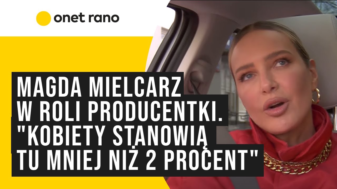 Magdalena Mielcarz w roli producentki muzycznej. 