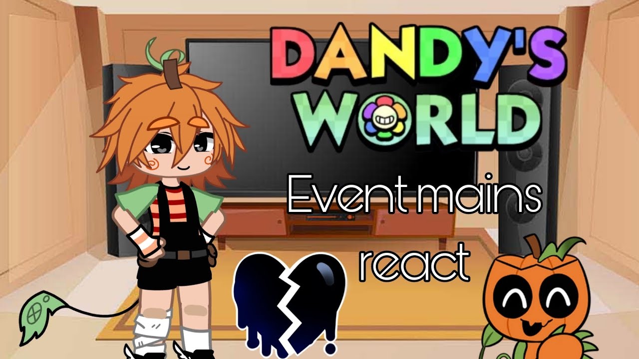 EVENT MAINS REACT TO ??? | Part 4 | Dandy's World 