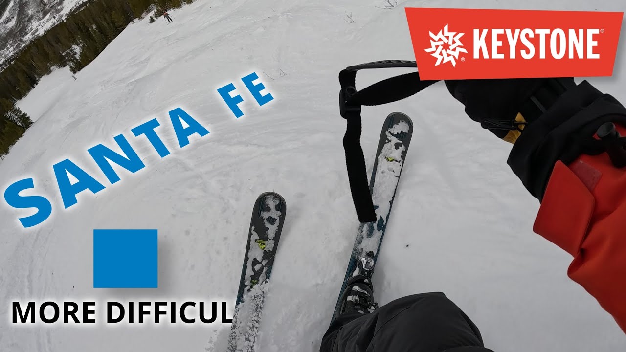 Skiing SANTA FE 4K | Keystone Resort