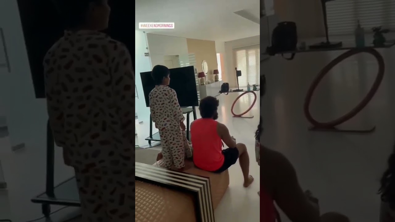 Allu Arjun Fun with Family at Home 🏡 💕  ❤ || Allu Arjun Home