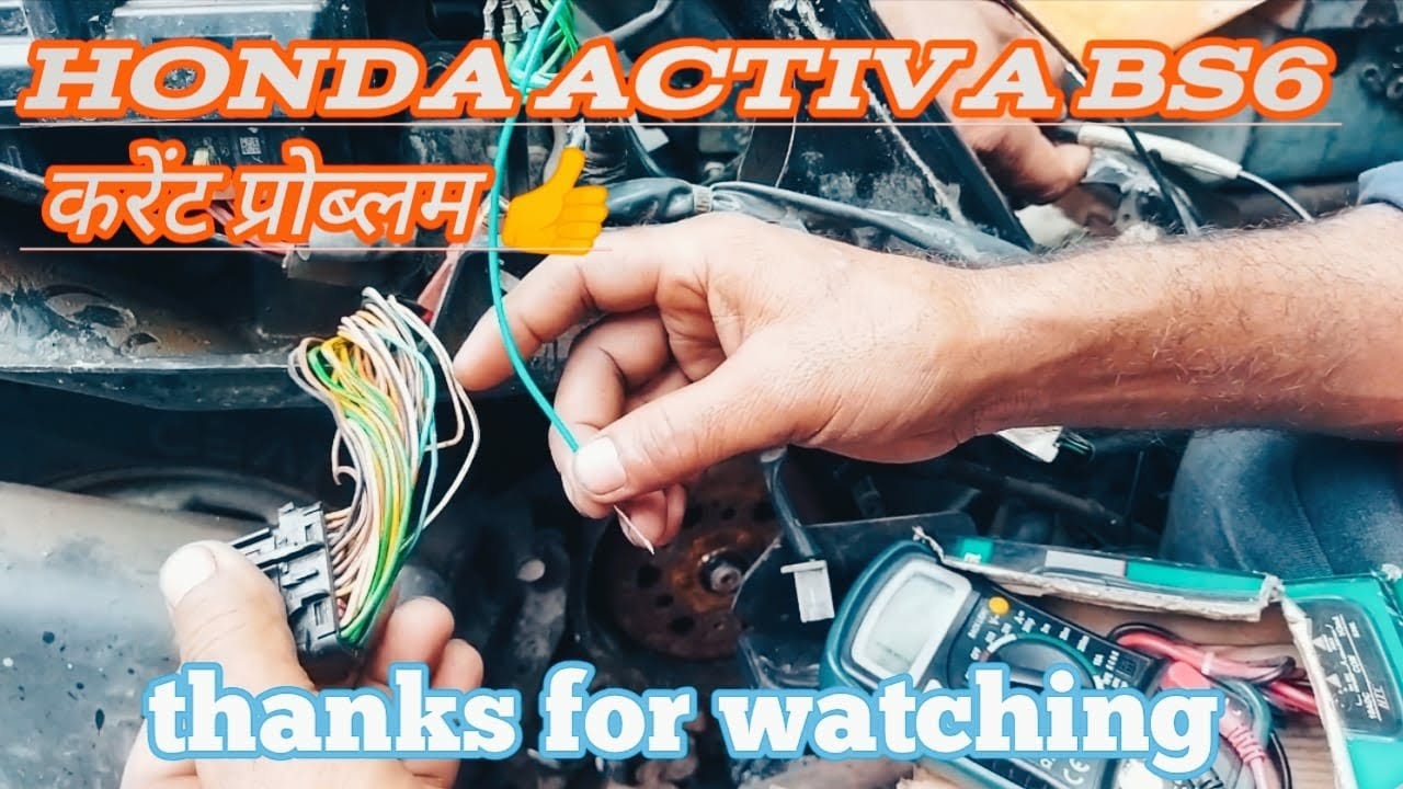 #Honda activa Bs6 current problem👍