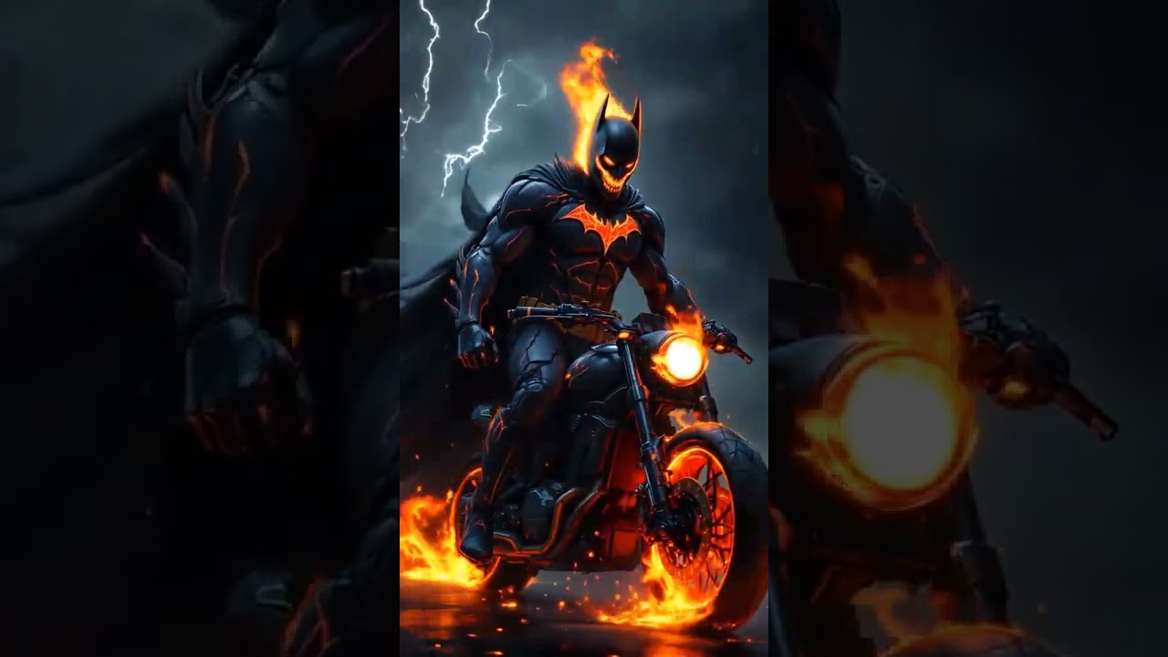 Batman vs Ghostrider Ai video 