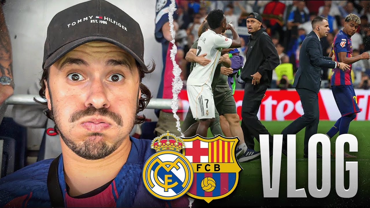 Real vs Barça 🔥 STADION VLOG | Lamine gegen Vini