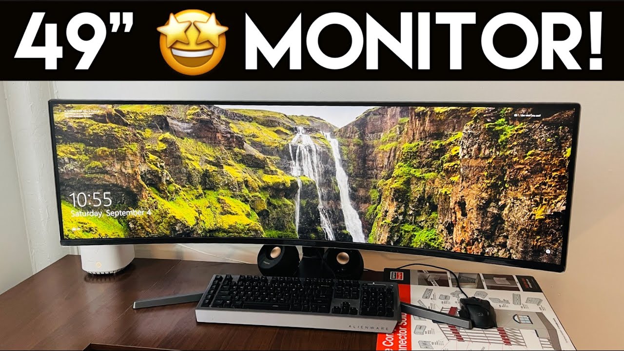SAMSUNG ODYSSEY 49” CHG90 Curved Gaming Monitor | Samsung CHG90 Series | Black