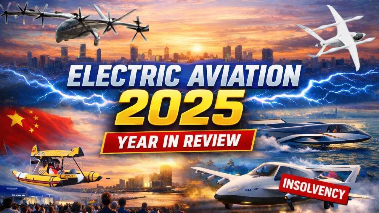 Электрическая авиация / EVTOL: Ежегодный обзор 2025 года