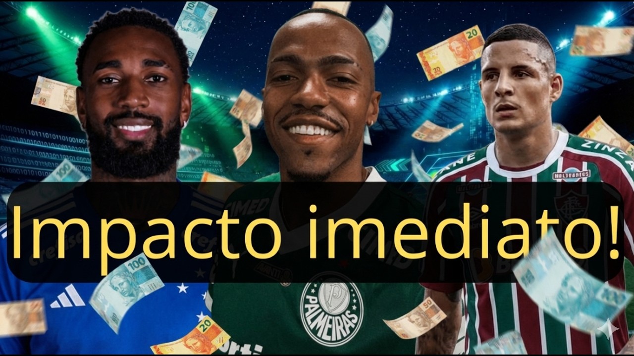 Os 10 reforços mais DECISIVOS do Brasileirão 2026! Segundo a análise da IA