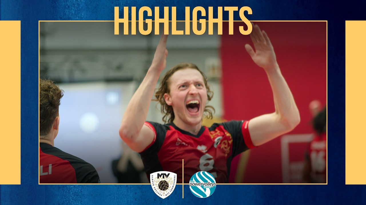 Highlights: Barock Volleys MTV Ludwigsburg - SWD powervolleys Düren