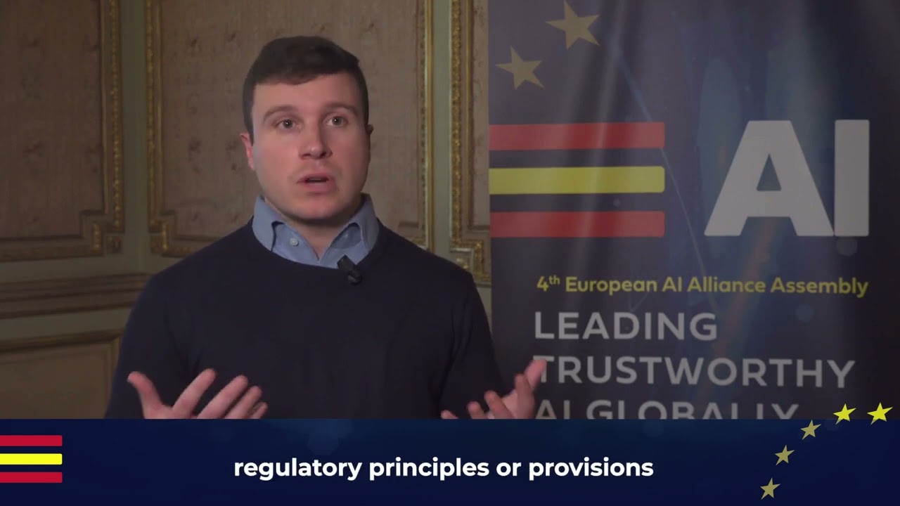 Carlos Mu&ntilde;oz Ferrandis - 4th European AI Alliance Assembly: Leading Trustworthy AI Globally