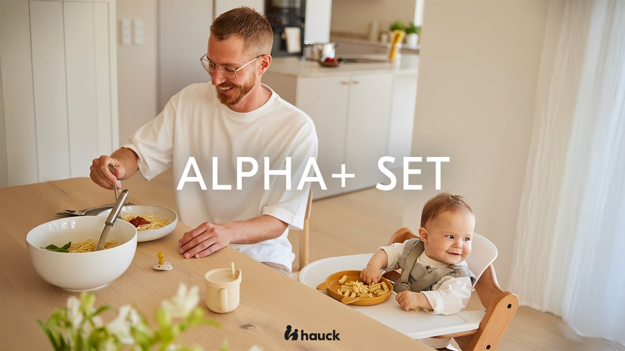 Discover | hauck Alpha+ Set – Grows with Your Family | Highchair Set