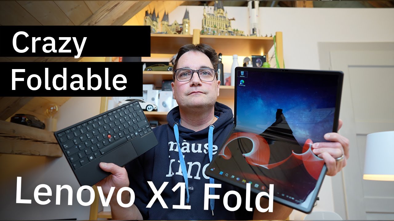 Crazy Laptop mit faltbarem OLED Screen: Lenovo Thinkpad X1 Fold ausprobiert