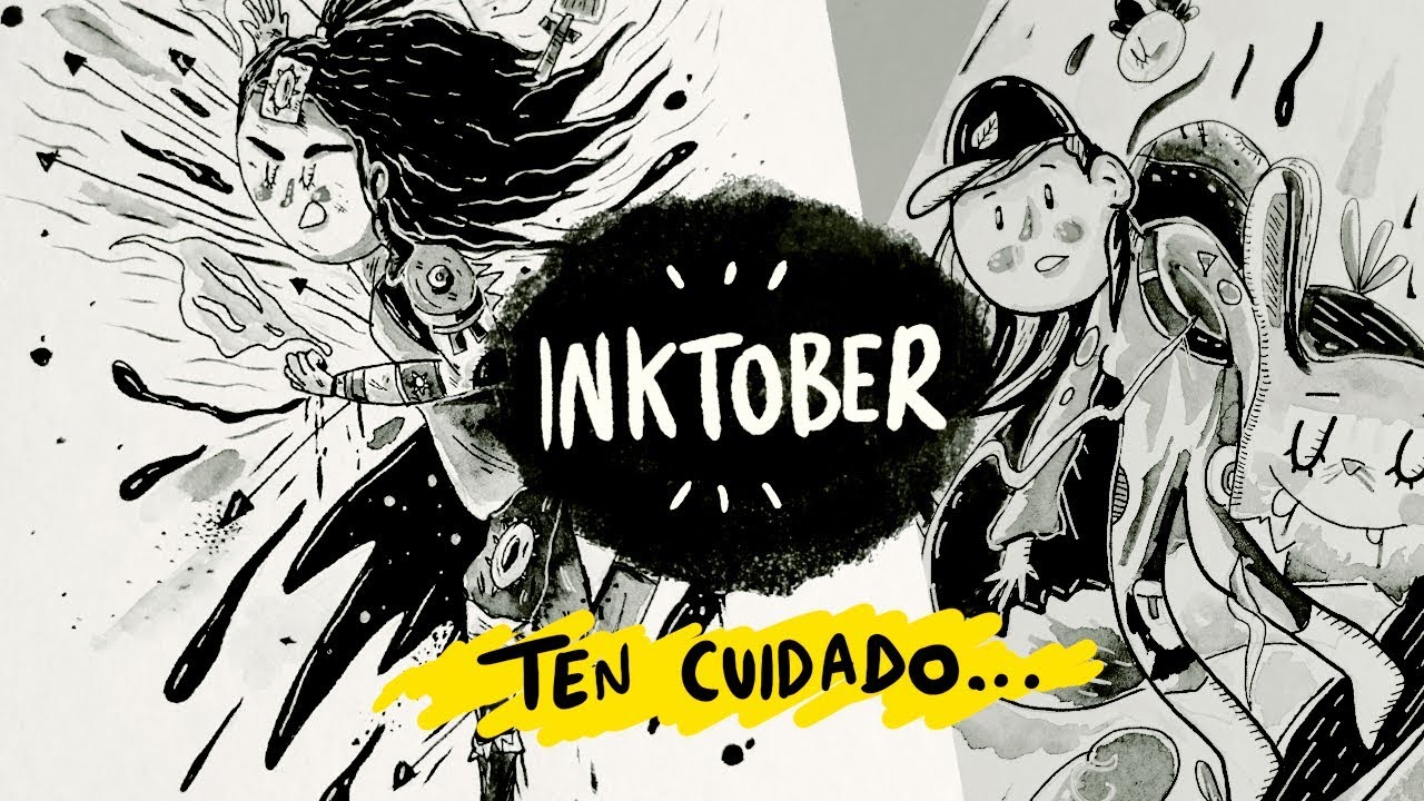 El lado OSCURO DE INKTOBER - Andreaga